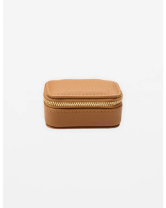 Small Rectangle Jewellery Box | Caramel