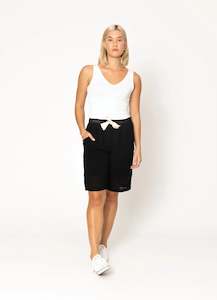 Ford Shorts SS25 \ Black Viscose