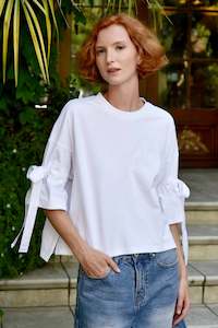 Coop: Tied Up All Day T-Shirt | White