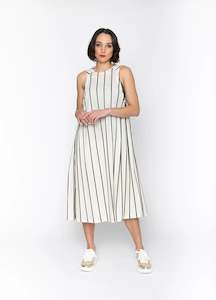 Midi Dresses: Carla Dress | Stripe