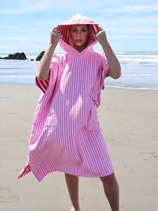 All: Hooded Towel | Sag Harbor Pink