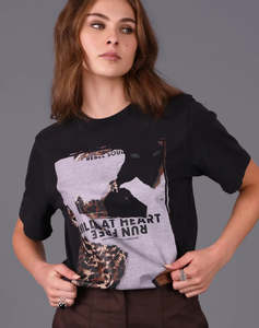Born Wild Tee | Vintage Black
