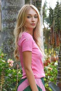 Tees: Isn’t Tee Lovely T-Shirt | Pink