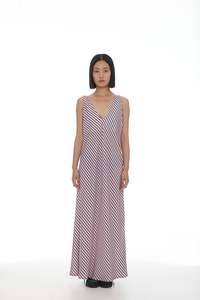 Moussa Dress | Light Pink/Plum