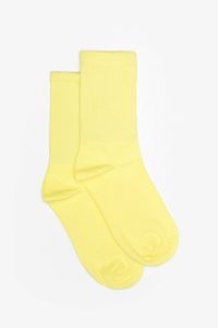 Socks: Classic Half Crew | Lemon
