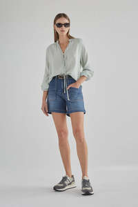 Zaplin Denim Shorts | Rodeo Blue