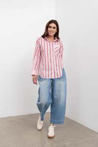 Maxwell Shirt | Candy Stripe