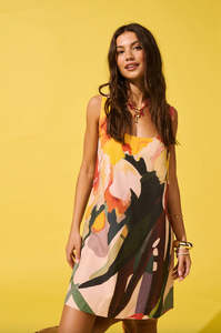 Isla Mini Dress | Tropical