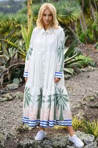 Sway & Sunset Dress | White