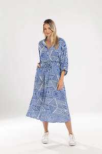 Dresses: Dani Dress | Blue