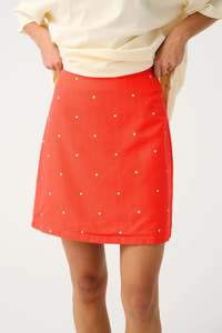 Zyla Mini Skirt | Mandarin Spot