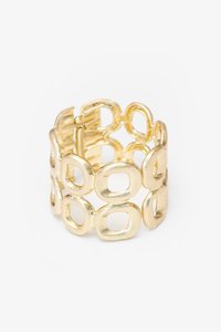Jewellery: Full Circle Cuff | Gold