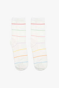 Skittle Stripe Sock