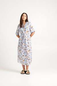 Dresses: Julia Dress | Cornflower Print