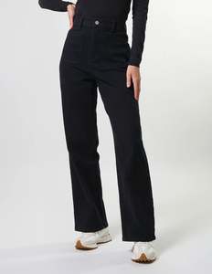 Pants And Skirts: Dina Long Pant | Black