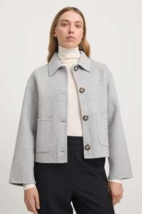 Wool Jacket | Mid Grey