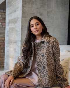 Coats Jackets: Vince Jacket | Leopard