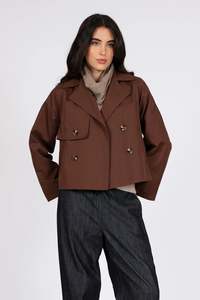 Coats Jackets: Unity Short Trench | Java
