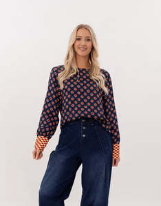 Mi Moso: Finley Top | Geo Floral