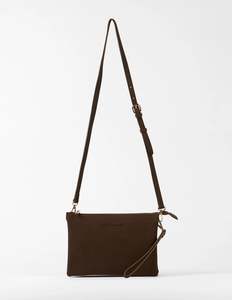 All: Frankie Multi Pouch Bag | Choc Suede