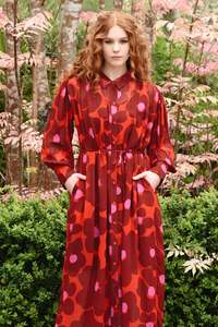 Night By Night Dress | Pink/Red