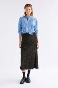 Tops Shirts: Heidi Shirt | Chambray Stripe