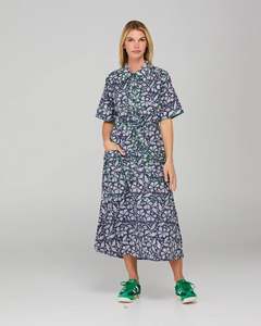 Rishi Dress | Izumi Navy
