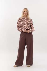 Pants And Skirts: Sienna Pant | Blushing Plum