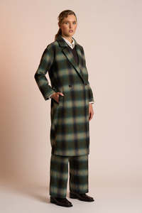 Coats Jackets: Saxton Coat | River Check