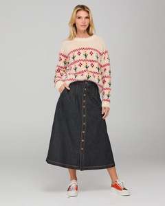 Bellerose Skirt | Midnight Denim