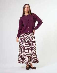 Callista Skirt | Syrah Swirl