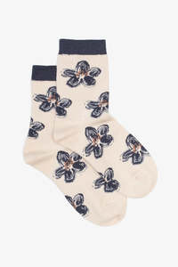 Oat & Dusky Bloom Sock