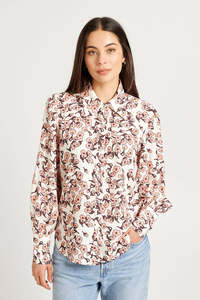 Casino Top | Blossom Print