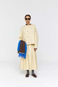 Foden Jacket | Butter/Cream Stitch