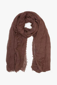 Antler: Block Colour Scarf | Raisin