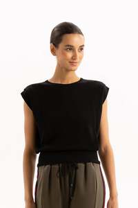 Tops Shirts: Teresa Top | Black