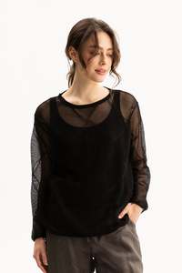 Tops Shirts: Bronx Top | Black