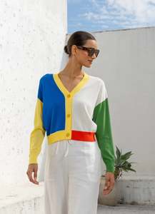 Knitwear: Emilia Cardigan |  Multi
