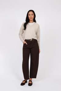 Pants And Skirts: The Curve Barrel | Choc