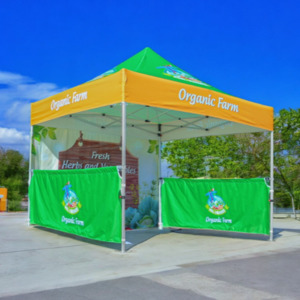 Gazebos: AD Labels 70 x 50mm - House Shaped