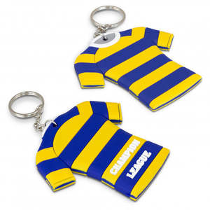 Custom Shape: PVC Key Ring Large - Both Sides Moulded