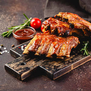 Pork: Pork Spare Ribs (2 per pack) 1.2kg