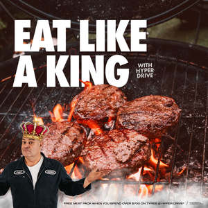 Meat Packs: Hyper Drive 'Eat like a King' Meat Box