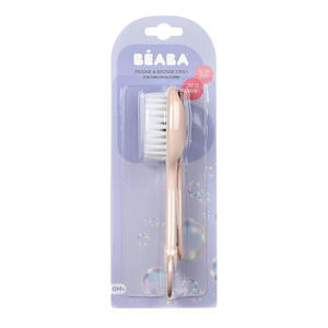Health Safety: Beaba Comb And Brush Old Pink