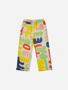 Sale Pants: Bobo Choses Carnival all over woven pants