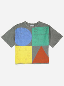 Sale Shirts: Bobo Geometric Color Block T-shirt