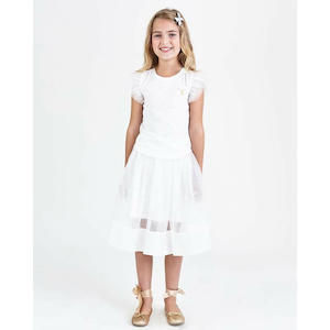 Angel's Face Ellie Skirt - White