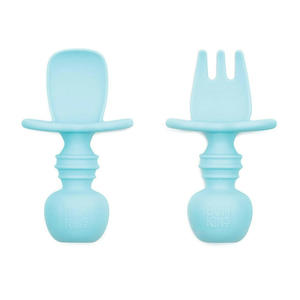 Bumkins Silicone Chewtensils - Blue