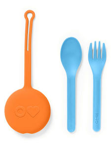 OmiePod & Fork, Spoon Set - Sunshine