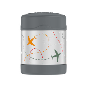 Thermos 290ml Blue Funtainer Food Jar - Flight Patch